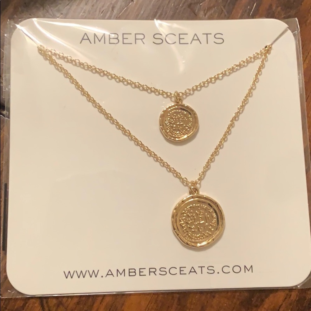 Amber Sceats Coin Necklace- FabFitFun spring 2020